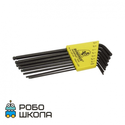 Купить 35859 TETRIX Ключи-шестигранники с закругленным торцом для старших классов в интернет-магазине Робошкола