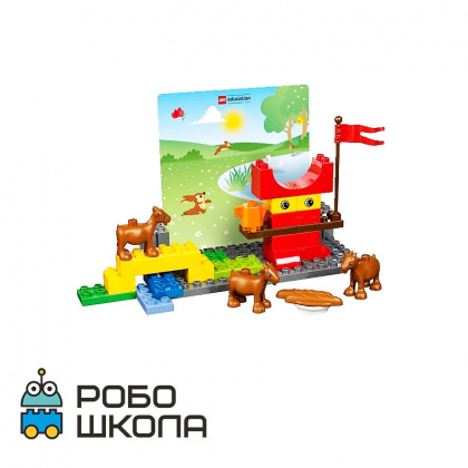 Купить набор набор «мои первые рассказы» с коробом для хранения деталей от LEGO Education  в интернет-магазине Робошкола