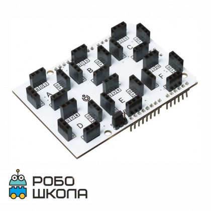 Купить troyka slot shield v2 для Arduino в интернет-магазине Робошкола