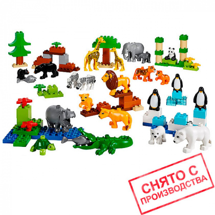 Купить дикие животные duplo Lego Education в интернет-магазине Робошкола