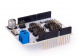 Купить драйвер моторов multiservo shield для Arduino проектов в интернет-магазине Робошкола